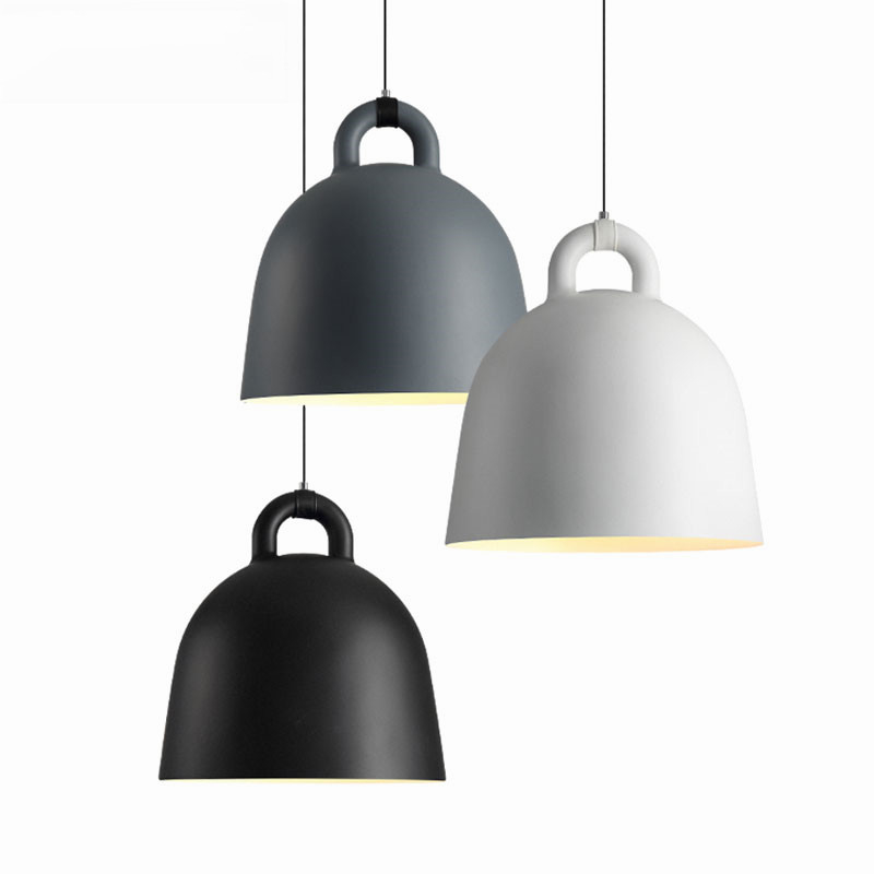 Modern Dining Room Pendant Light Restaurant Kitchen Home Loft Decor Bell pendant Lamp（WH-AP-458）