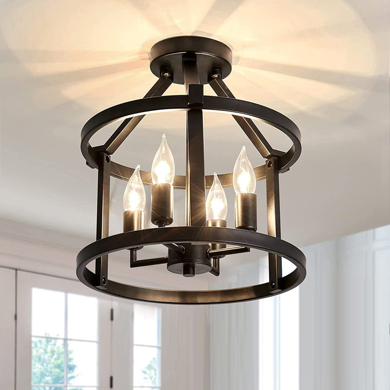 Retro American Vintage Chandelier Ceiling Light Farmhouse wholesale chandeliers(WH-CI-156)