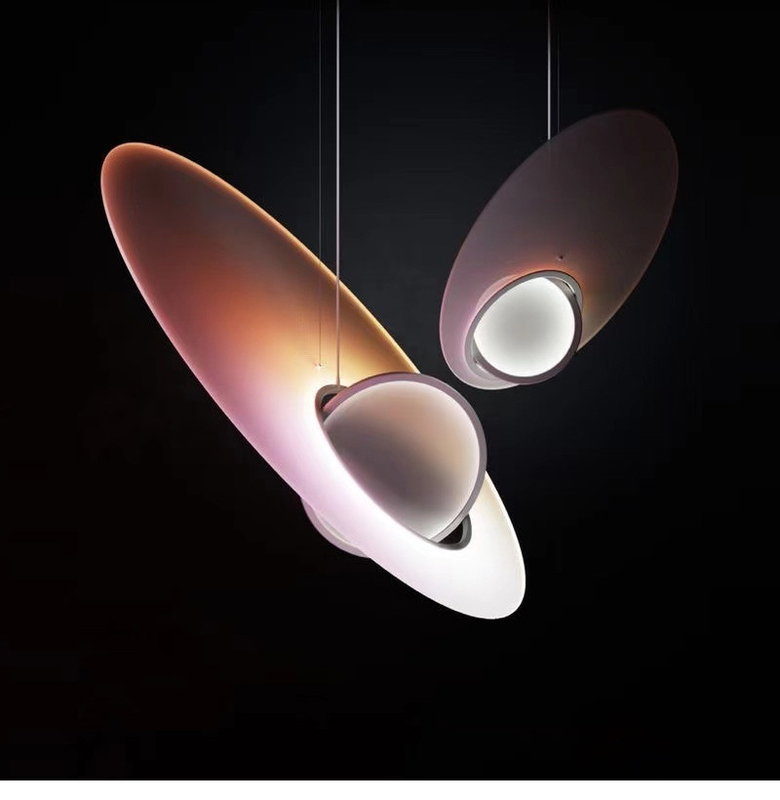 Colorful Milky Way Satellite Light Simple and Personalized Restaurant Bar Pendant Lamp（WH-AP-505)
