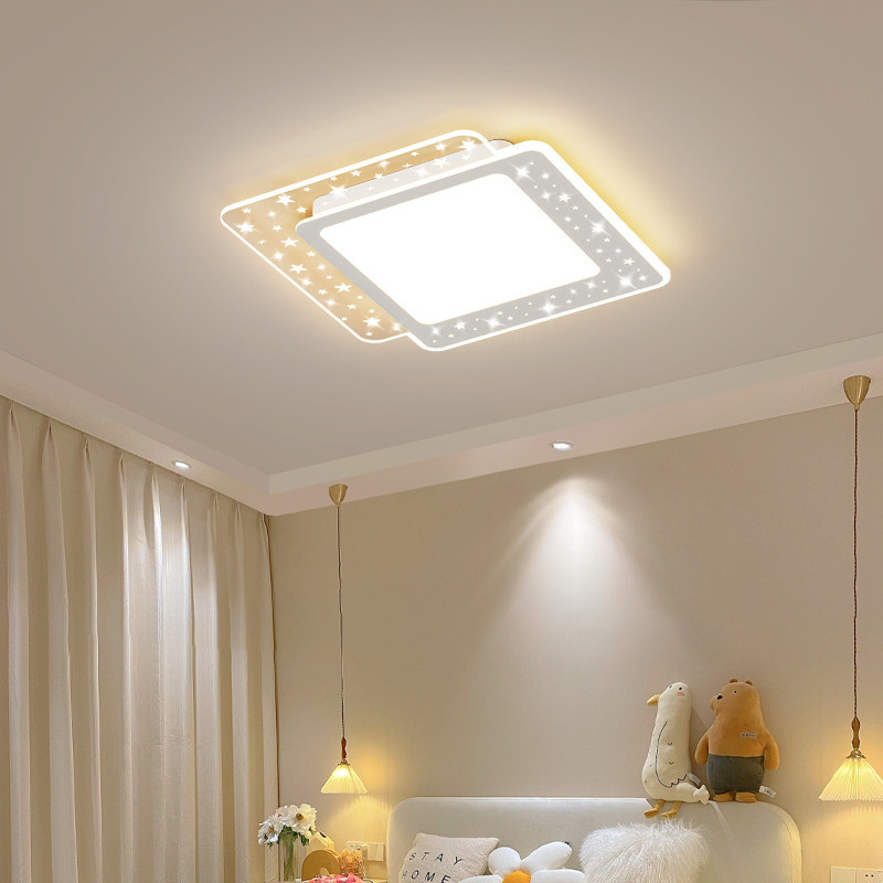 Bedroom Recessed Led Ceiling Light Home Fixture Lights Warm And Romantic Round Living Room Lamp(WH-MA-199)