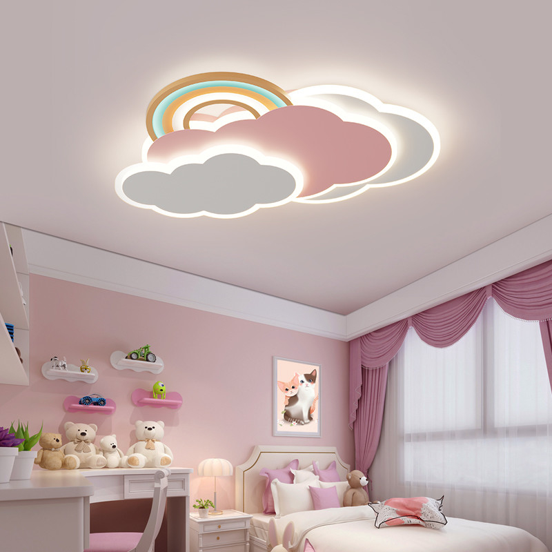 Children's Room Bedroom Ceiling Lights Creative Rudder Boys And Girls Clounds Lamp(WH-MA-213)