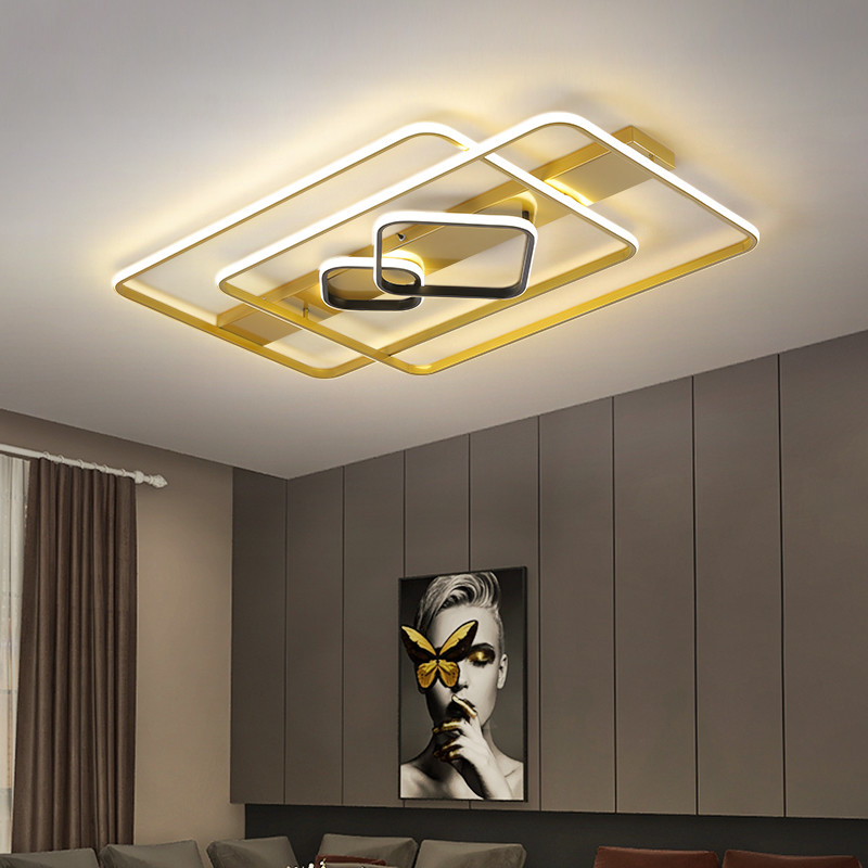 LED Ceiling Lights Rectangular Living Room Bedroom Aisle Recessed Lamps Simple LED Chandelier(WH-MA-245)