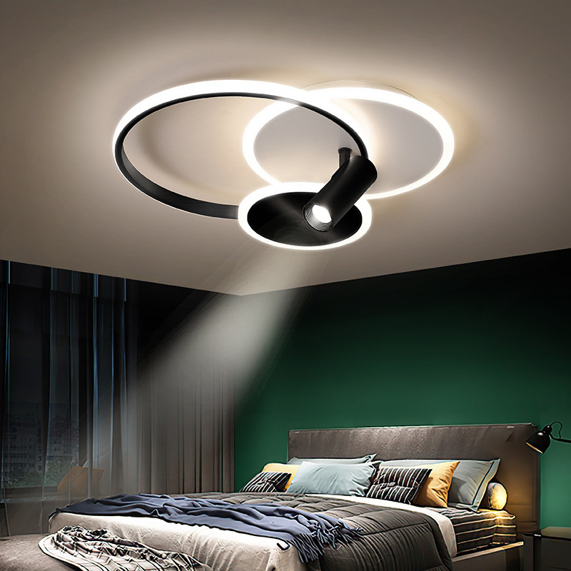 Modern Spotlight ceiling lamp For Living Room Bedroom Study Room White Black Ceiling Lamp(WH-MA-252)