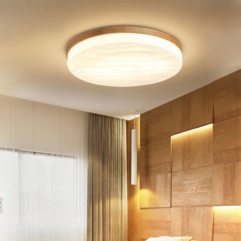 LED Ceiling Lamp Modern Wooden Shining Stars Lampshape Ceiling Lights(WH-WA-60）