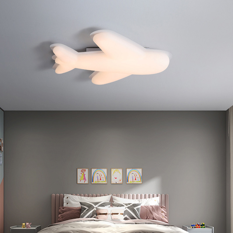Modern LED Children's Room Ceiling Light Bedroom Home Kids Baby Boys Airplane Ceiling Light(WH-MA-272)