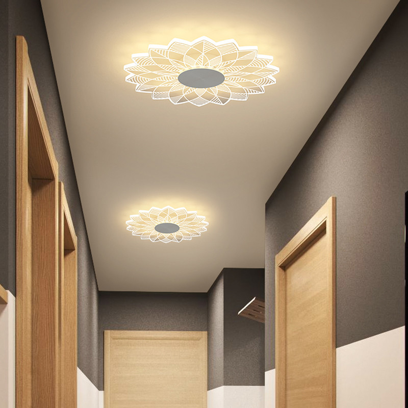 Modern corridor Ceiling Light White kitchen bedroom minimalist design Acrylic Ceiling Lights(WH-MA-286)