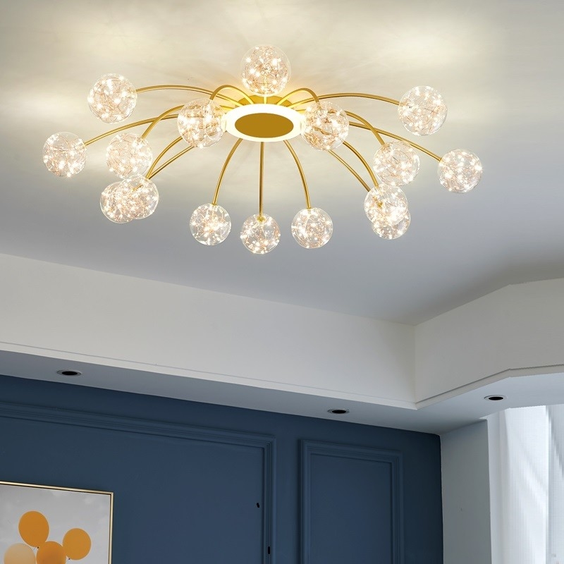 Nordic designer ceiling light simple modern led glass ceiling light（WH-MI-423)