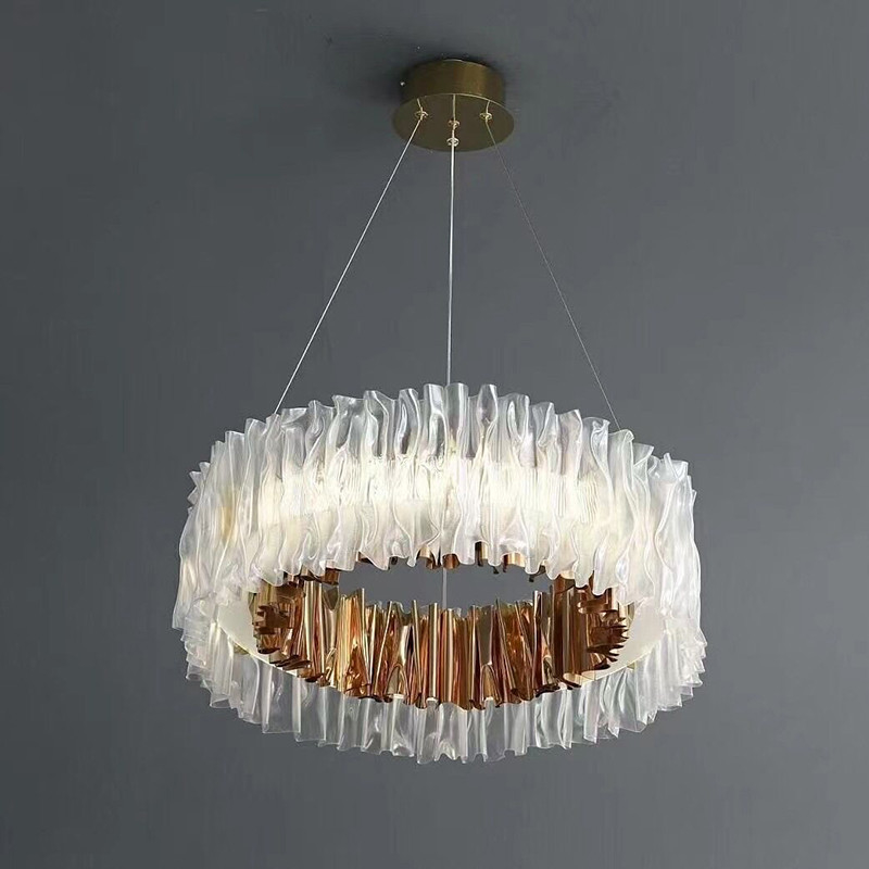 Modern Designer LED Pendant Light Nordic Circle Pendant Lamp(WH-MI-446)