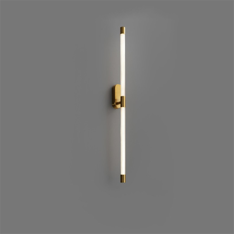 Modern Geometric Lines Wall Lights Bedside Living Room Background Wall Luxury Gold Wall Lights(WH-OR-262)