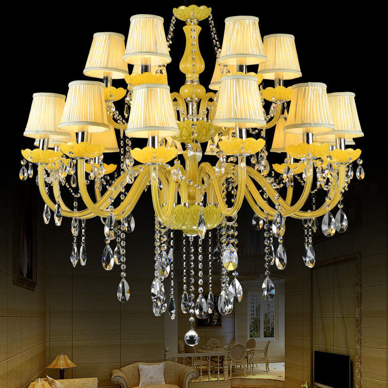 Large Kitchen Table Crystal Chandelier for house lighting (WH-CY-46)