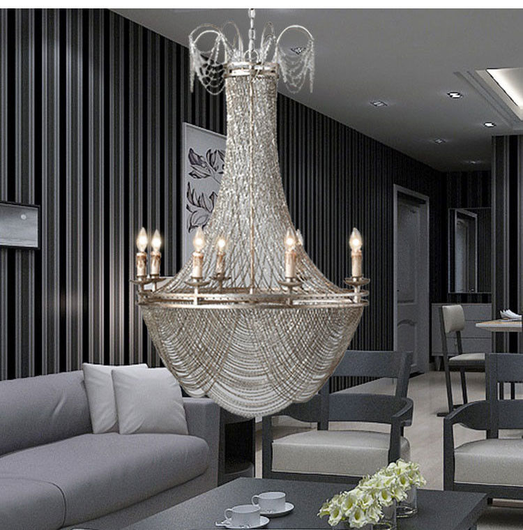 Chain link pendant light Hanging Chandelier Lighting (WH-CC-17)