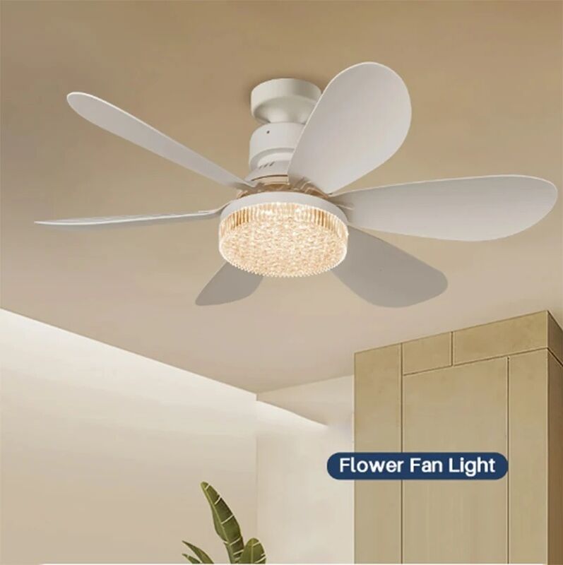 40W LED Fan Lamps Kitchen Home Decoration Small E27 Screw Type Ceiling Fan Light(WH-VLL-39)
