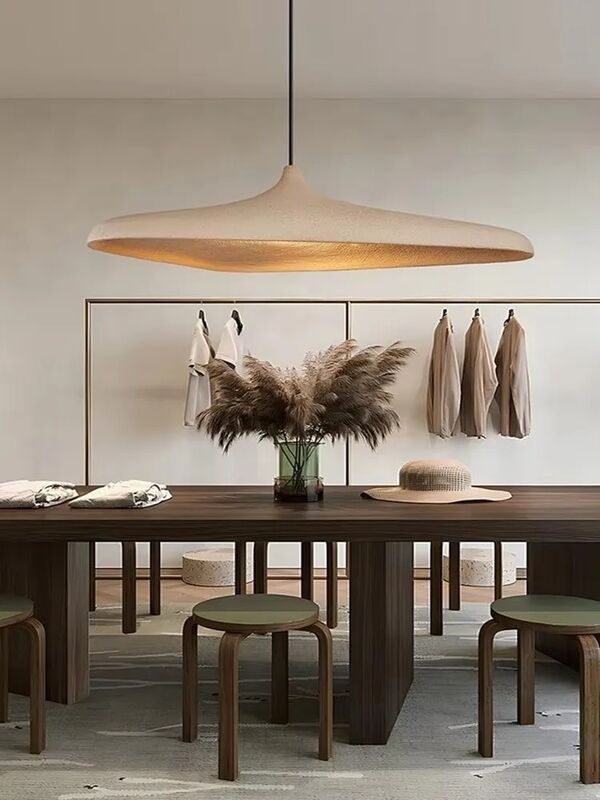 Japanese Atmospheric Creative Living Room Lamp Wabi Sabi Style Retro Restaurant Chandelier (WH-VP-354)