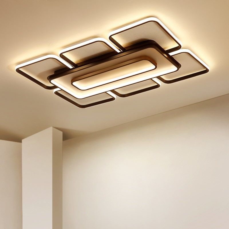 Dangling ceiling lights Square Shape ceiling lamp for indoor home Lighting (WH-MA-94)