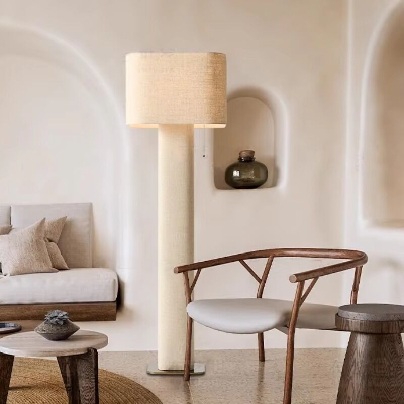 Home Decoration Light High-End Artistic Vertical Sofa Lamp Four Hands Hensley Floor Lamp(WH-MFL-198)