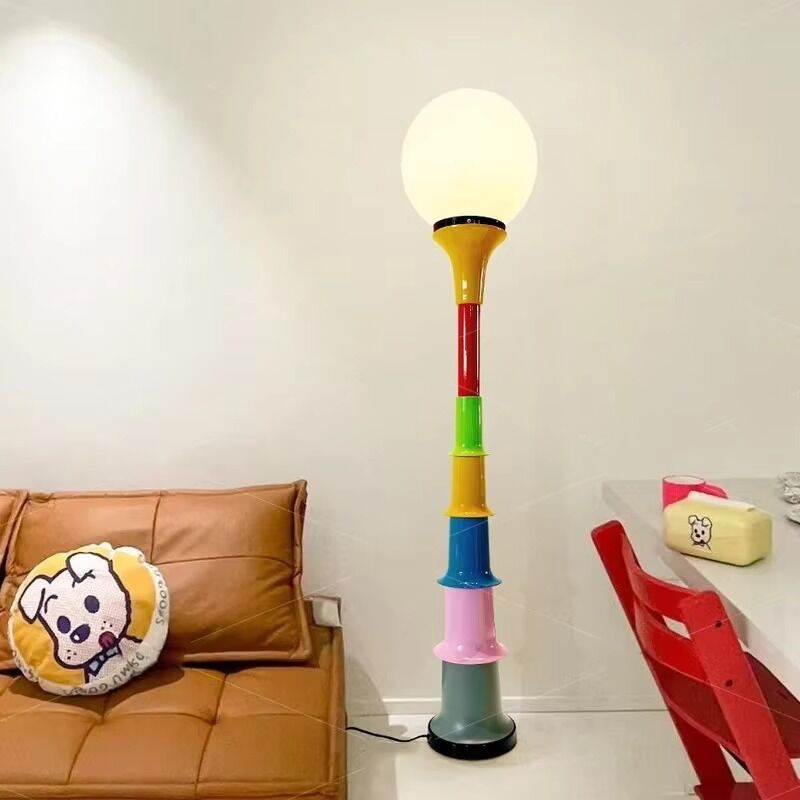 Bedroom Floor Lamp Indoor Decor Living room Nordic Designer Art Colorful Floor Lamp(WH-MFL-212)