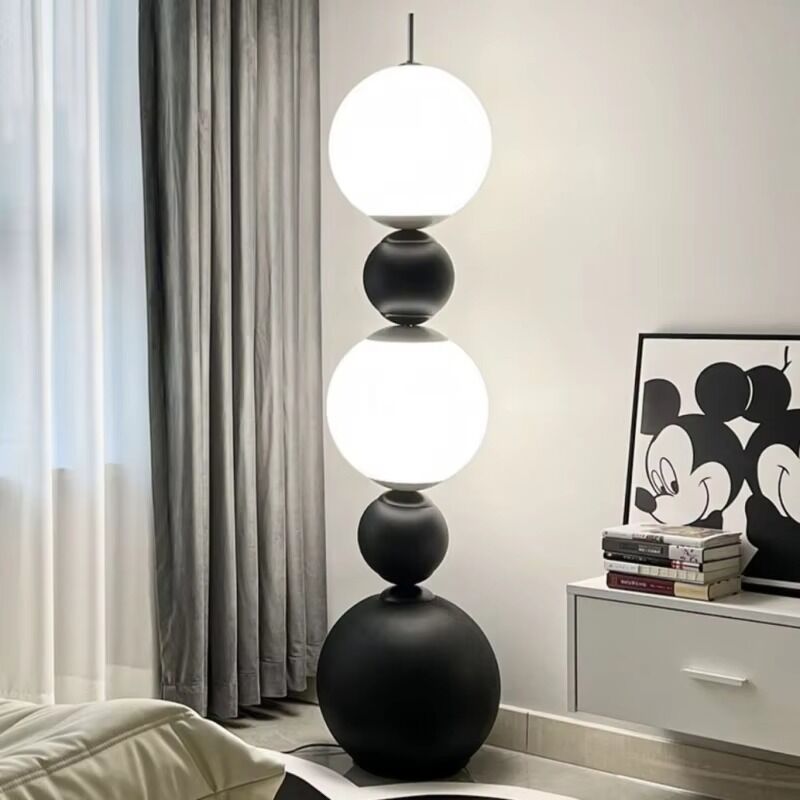 Bedside Lamp LED Lighting Living Room Sofa Side Lamp Nordic Orion Sphere Floor Lamp(WH-MFL-225)
