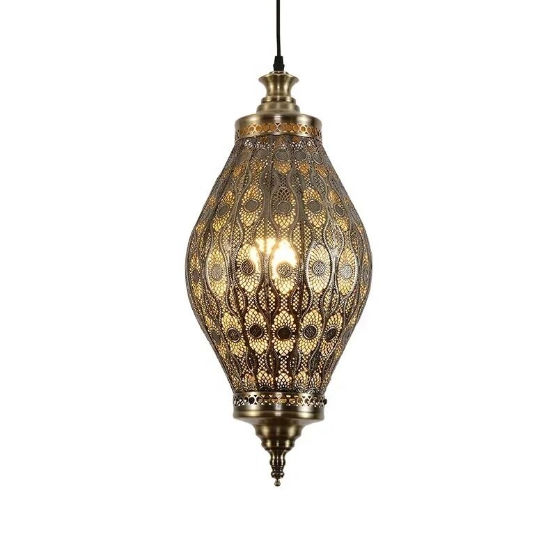 Marocain Style Orient Mediterran Interior Lampara Morocan Suspension Oriental Moroccan Lamp(WH-DC-73)