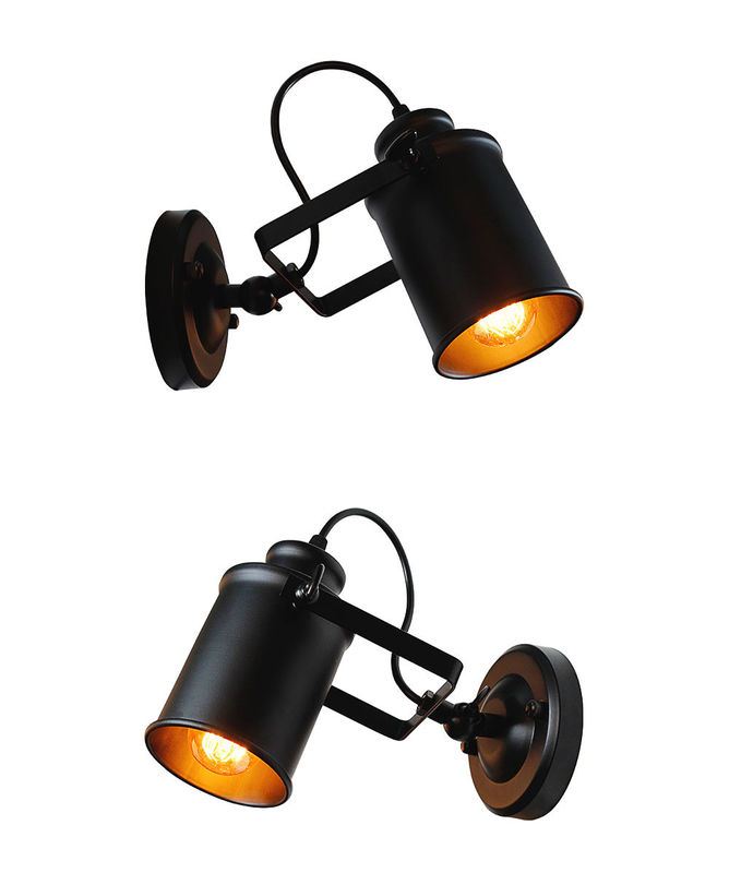 Vintage Wall Lamp Industrial light wall sconc,Plug with push button switch interior lamp (WH-VR-91)