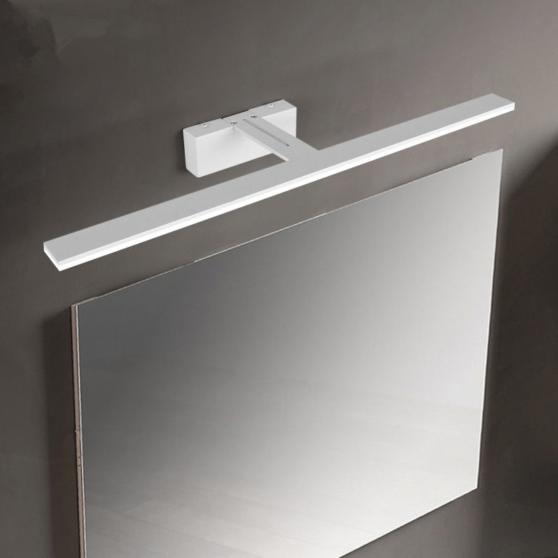 Nordic led bathroom lamp black&white mirror light acrylic cabinet wall lamp(WH-MR-08）