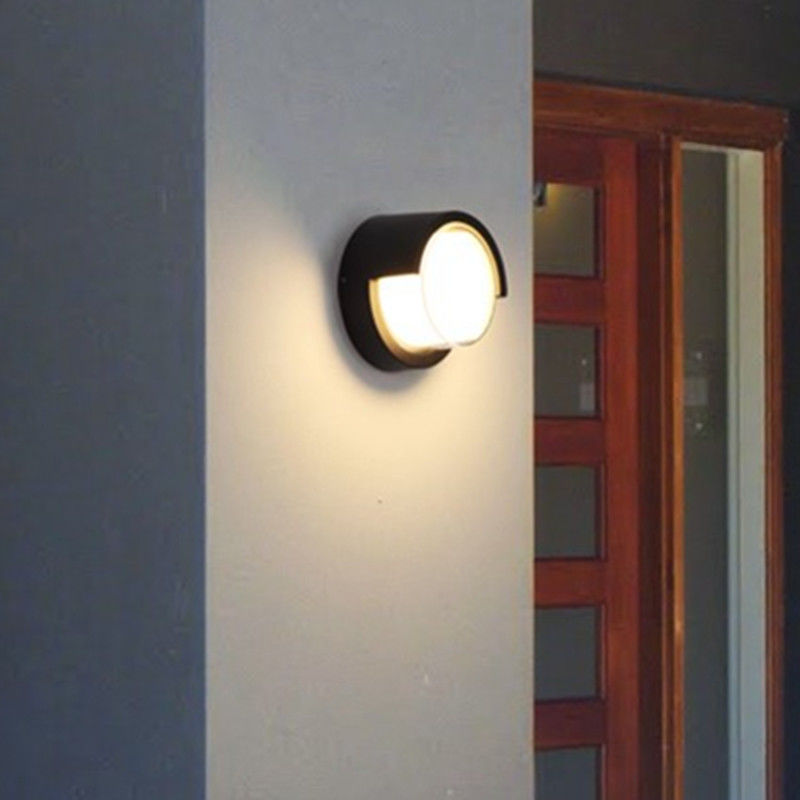 Modern outdoor balcony outdoor wall lamp LED simple waterproof wall light(WH-HR-33)