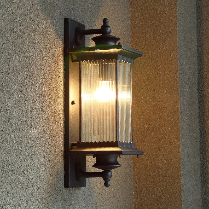 Retro waterproof outdoor lighting wall lamps garden corridor Exterior wall residential Light(WH-HR-55)