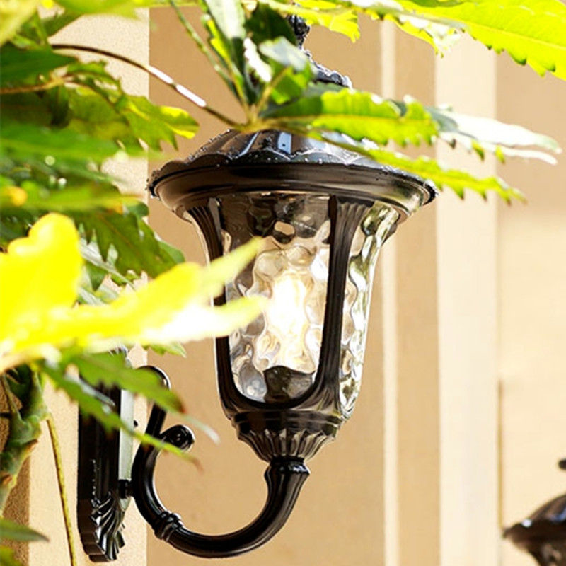 Glass outdoor waterproof wall lamp decoration villa courtyard garden outdoor wall decor Lamp(WH-HR-60)