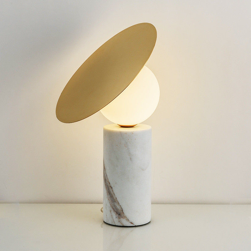 New modern simple table lamp marble living room Nordic italian design lamp(WH-MTB-97)