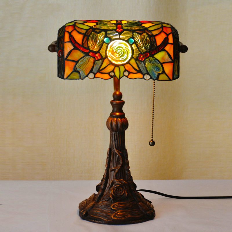 10 inch Tiffany table lamp study room decoration lamp Tiffany table lamp(WH-TTB-15)