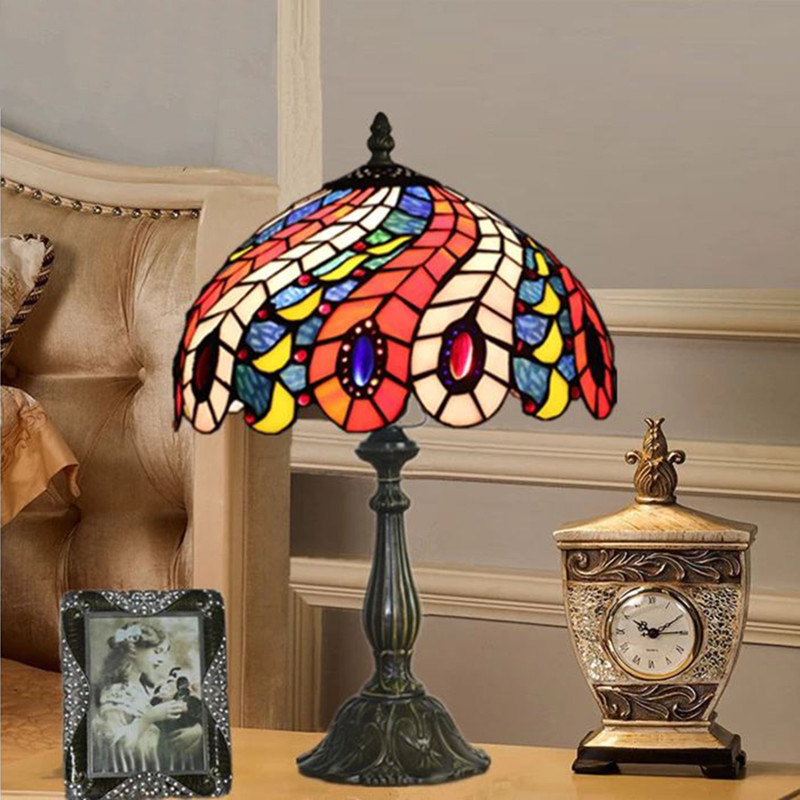 Table Lamp E27 European Retro Creative Bedside Light  lamp on the table(WH-TTB-65)