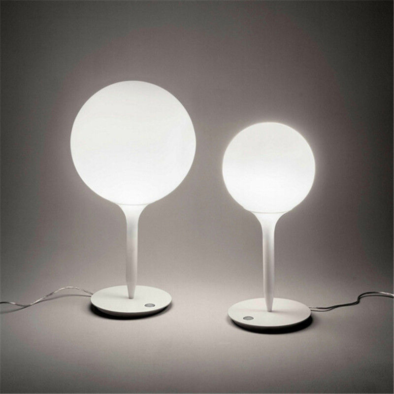 Metal White Glass Ball Table Lamp Designer Modern Office Castore 35 Table Lamp(WH-MTB-206)