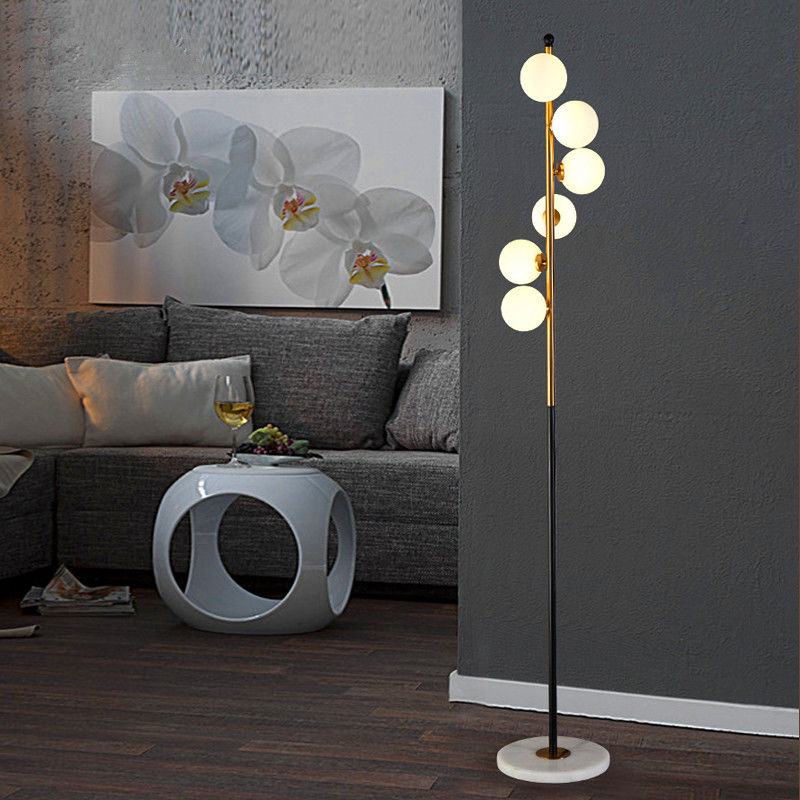 Modern LED living room standing luminaires Nordic lights bedside floor lamps for living room(WH-MFL-33)