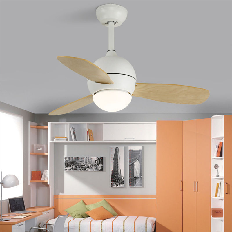 36 inch fan light Macaron Ceiling fan lamp with Remote Control Nordic ceiling fan ight with remote control(WH-CLL-28)