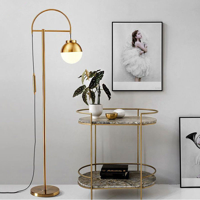 Adjustable Gold Home Decor Floor Stand Lights For Living Room Marie Adjustable Floor Lamp（WH-MFL-168)