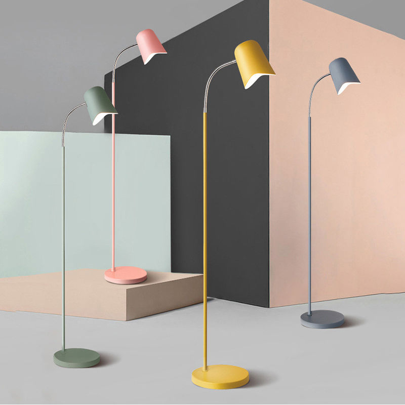 Nordic Minimalism Led Floor Lamp Living Room Bedroom Study Me Floor Lamp(WH-MFL-178)