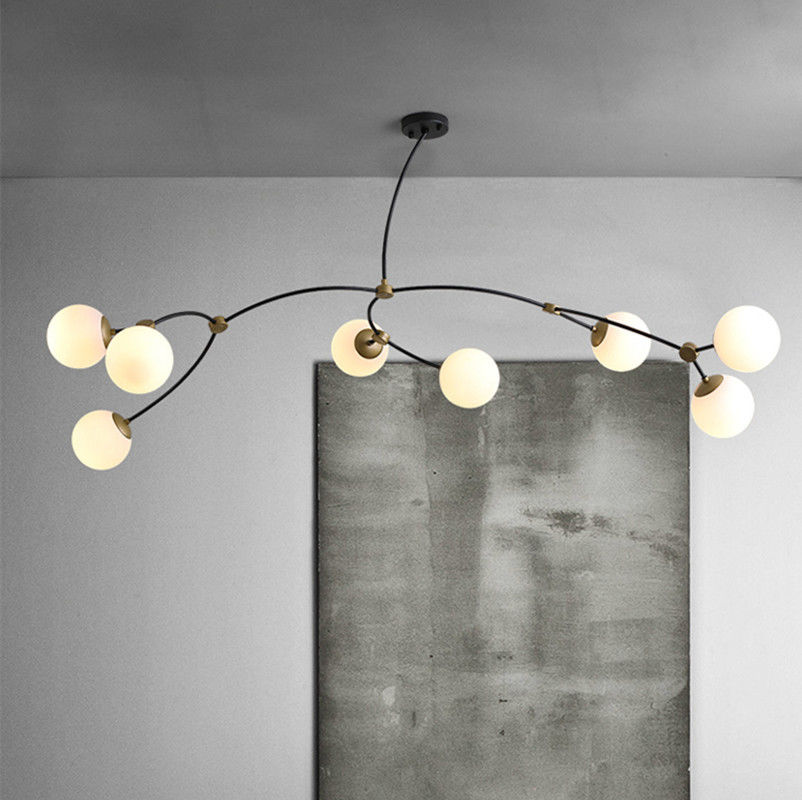 Nordic style lamps and lanterns IVY Pendant Lamp modern minimalist art magic bean chandelier(WH-MI-183)