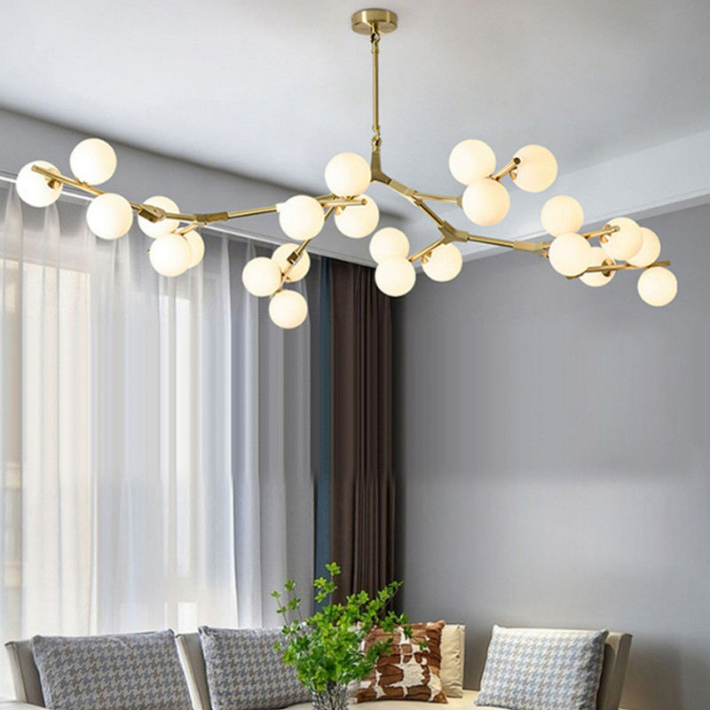 Modern LED Chandelier Glass Balls Ceiling Chandeliers Living Room Kitchen scandinavian chandelier(WH-MI-209)