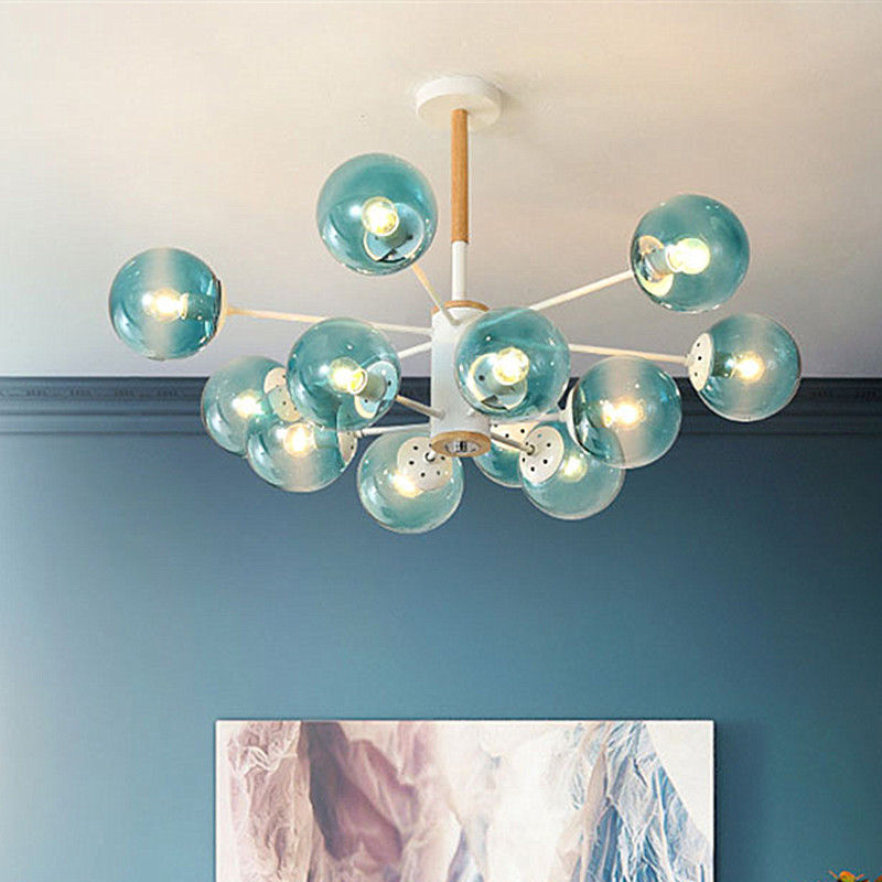 Scandinavian chandelier lighting Nordic wooden chandeliers kids room Light(WH-MI-262)