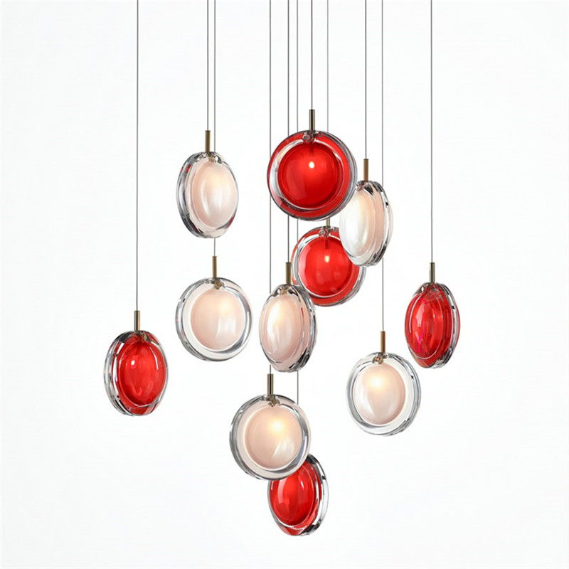 Post-modern stairs Pendant Lights Creative Bar Cafe lamp Art Design trumpet lamp Living Room Pendant Lamp(WH-AP-135)