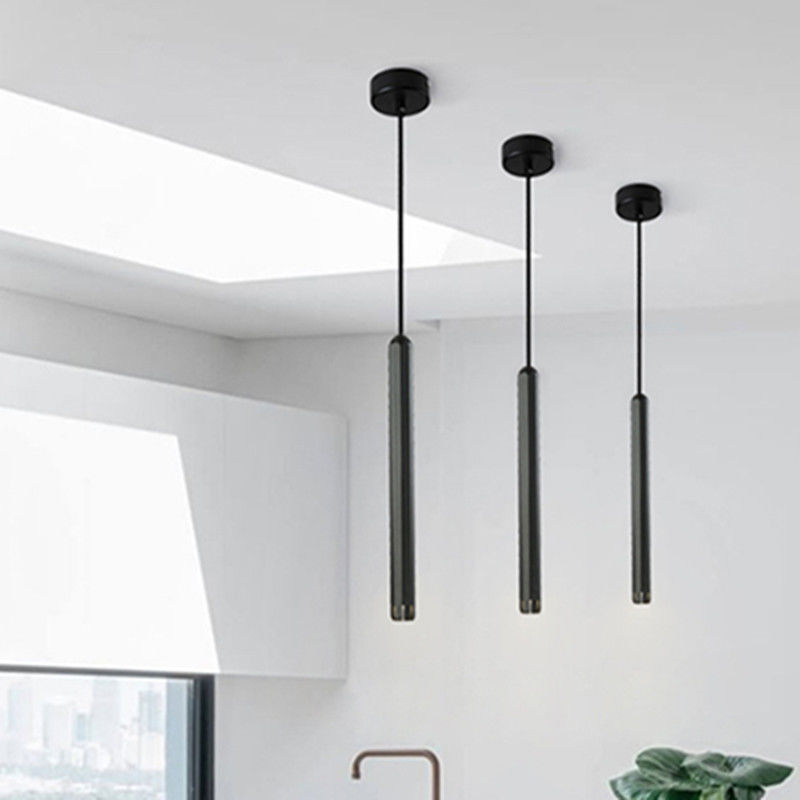 Nordic Long pendant light design gold lamp Modern aluminum Lights Dining Room Living Room Pendant Lamp(WH-AP-159)