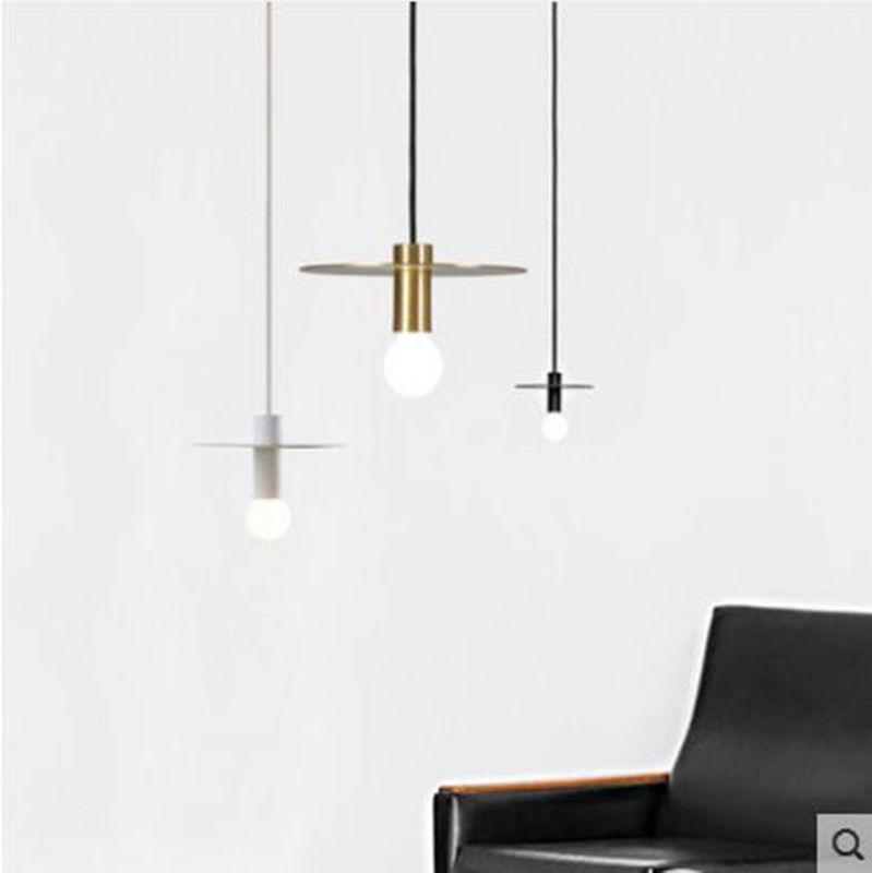 Nordic glass ball pendant light gold/White/black pendant light for boys room Living Room Suspension Lights(WH-AP-221)