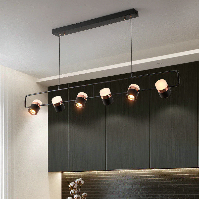 Postmodern LED Mini Pendant Light wrought iron vintage lights simple rose gold lamp farmhouse Pendant Light(WH-AP-244)
