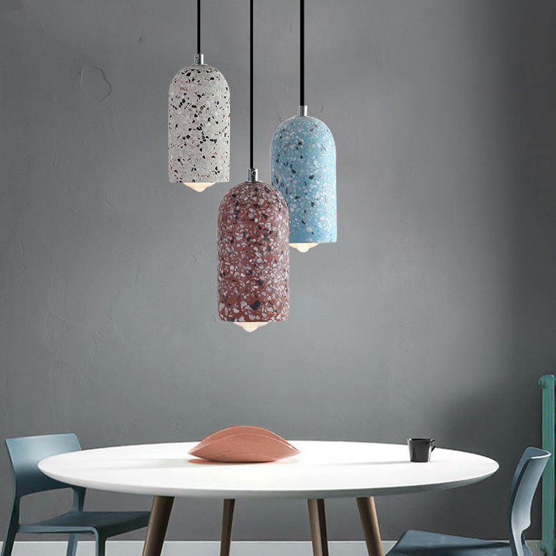 Nordic Cement Pendant Lamp Creative trumpet lamp Modern long hanging lights For Home Decoration Pendant Lamp(WH-AP-245)