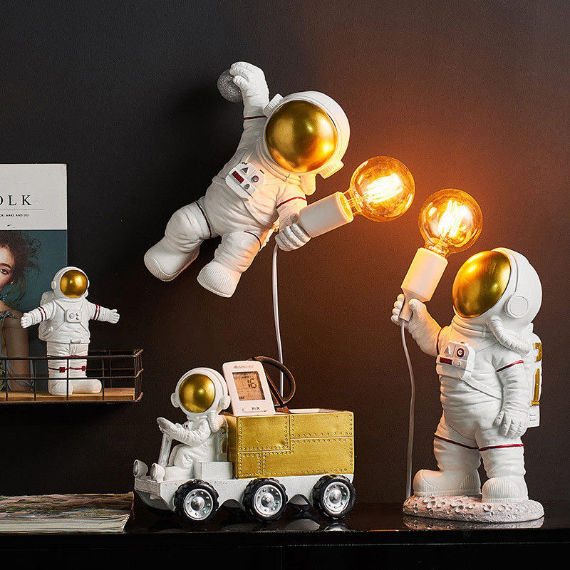Seletti Astronaut Table Lamps Resin Desk Lamp Bedroom Lamp Nordic Living Room Decor Space table lamp (WH-MTB-250)