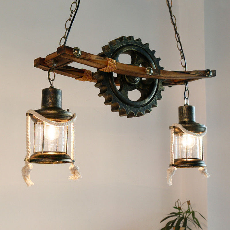 Retro Pendant Lamp Loft Bar Study Dining Room Cafe Restaurant Pub Industrial Pendant Lamp(WH-VP-103)