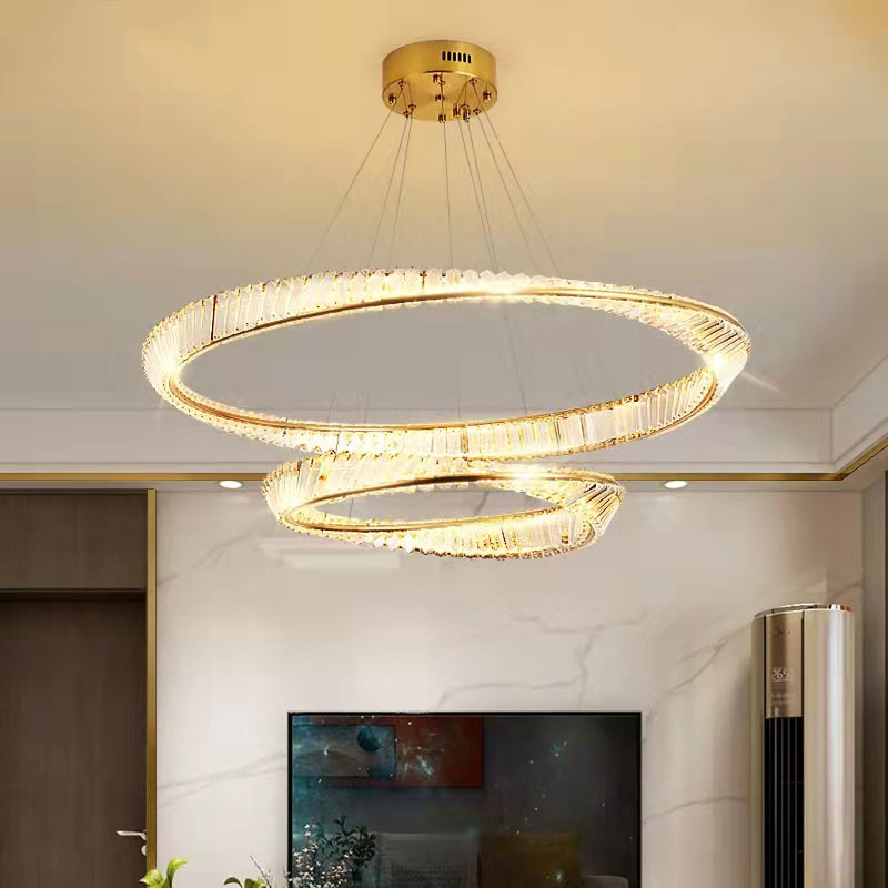 Modern Living Room Chandeliers Circle Round kitchen pendant lighting(WH-CY-203)