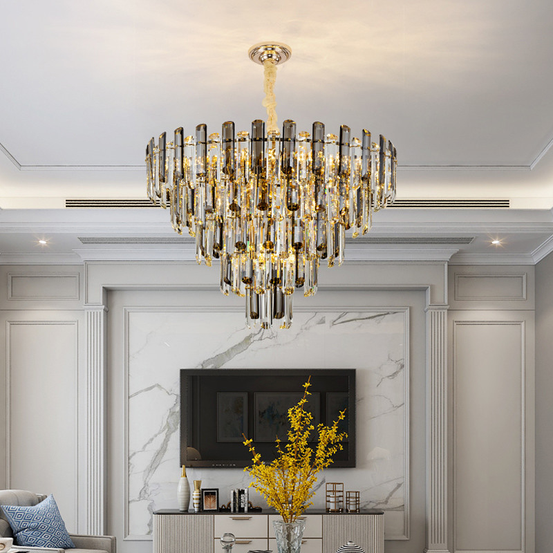 Modern Luxury Crystal LED Chandelier Lighting Home Decoration crystal light chandelier(WH-CY-225)