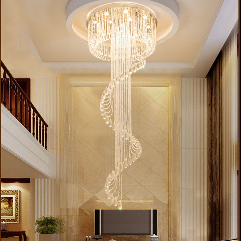 Modern crystal chandelier LED light Fixture For living room luxury Chandelier(WH-NC-39)