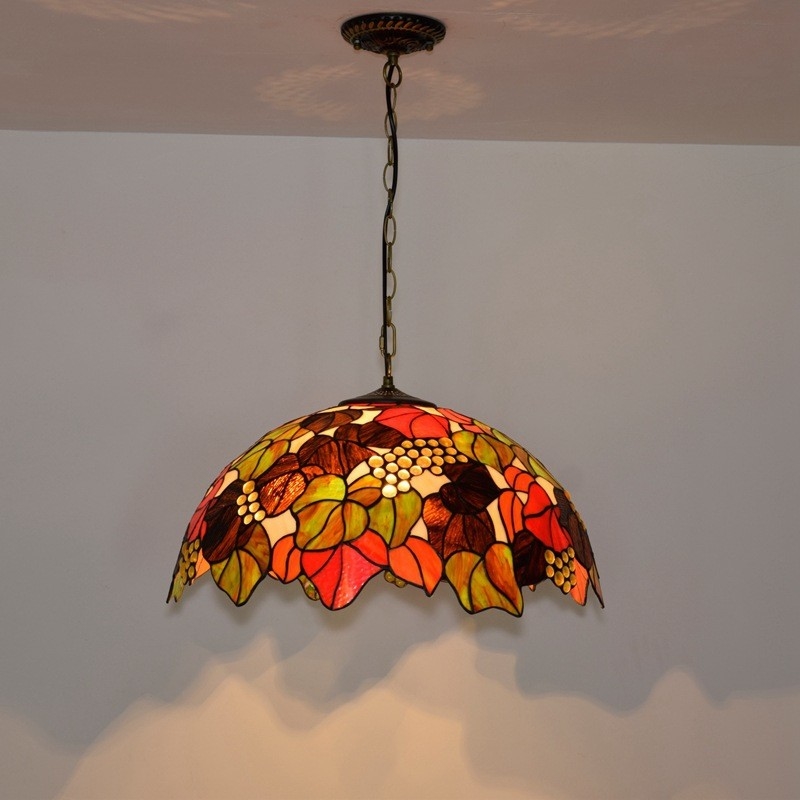 Tiffany Lamp Modern Pendant Light Art Deco Hanging Lamps(WH-TF-43)