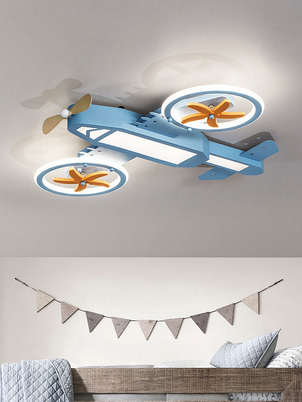 Airplane pendent lamp lights cartoon Bedroom Boys Hanging Lamp creative light for Kids nursery chandelier(WH-MA-141)